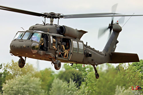 Hélicoptère UH60 Blackhawk US Army 101e Airborne