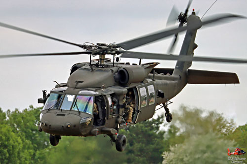 Hélicoptère UH60 Blackhawk US Army 101e Airborne