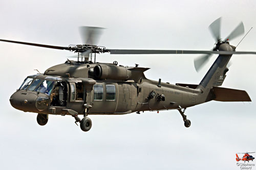 Hélicoptère UH60 Blackhawk US Army 101e Airborne