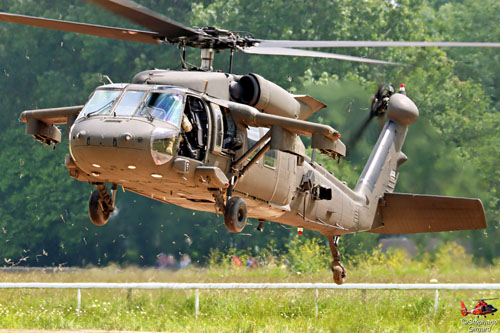 Hélicoptère UH60 Blackhawk US Army 101e Airborne