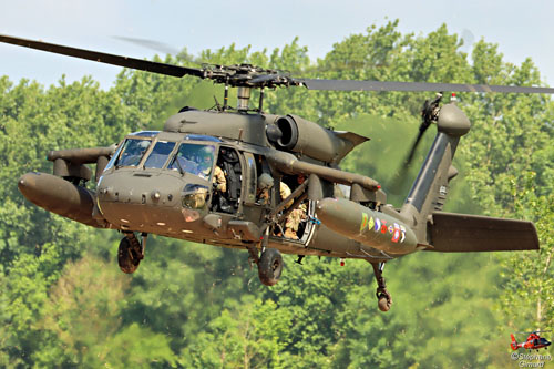 Hélicoptère UH60 Blackhawk US Army 101e Airborne