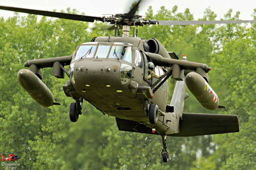 Hélicoptère UH60 Blackhawk US Army 101e Airborne