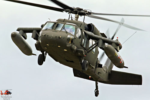 Hélicoptère UH60 Blackhawk US Army 101e Airborne