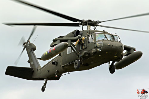 Hélicoptère UH60 Blackhawk US Army 101e Airborne