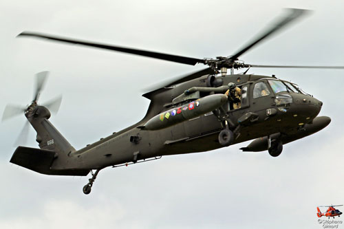 Hélicoptère UH60 Blackhawk US Army 101e Airborne