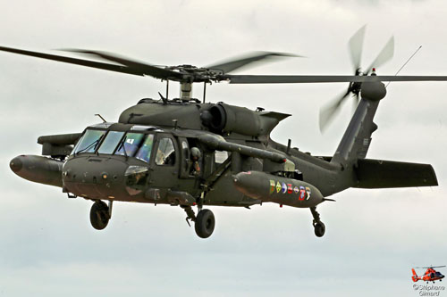 Hélicoptère UH60 Blackhawk US Army 101e Airborne