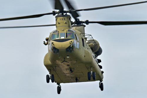 Hélicoptère CH47F Chinook américain