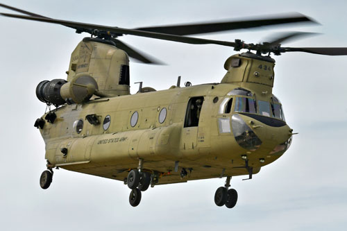 Hélicoptère CH47F Chinook américain