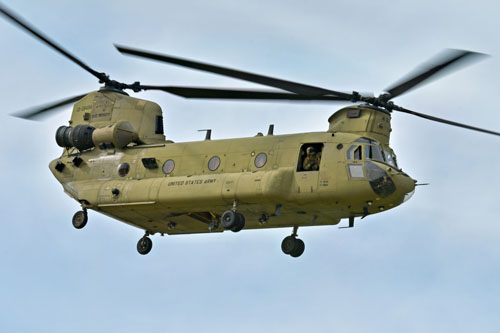 Hélicoptère CH47F Chinook américain