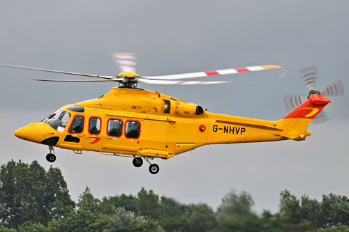 Hélicoptère AW139 G-NHVP de NHV