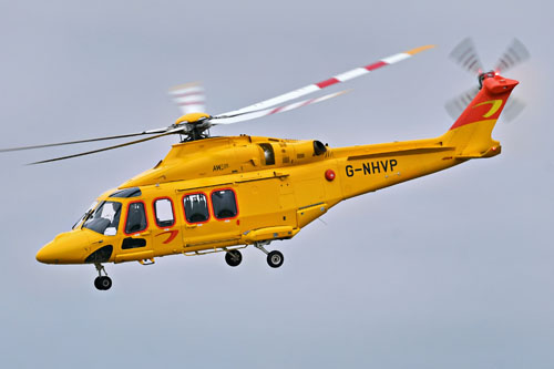 Hélicoptère AW139 G-NHVP de NHV