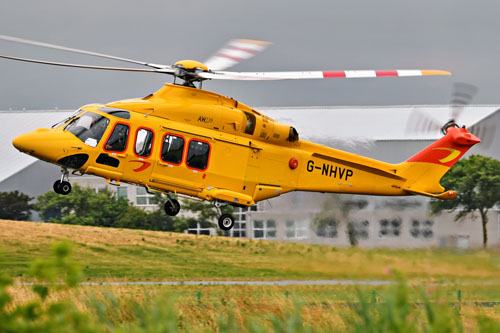 Hélicoptère AW139 G-NHVP de NHV