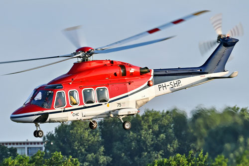 Hélicoptère AW139 PH-SHP de CHC