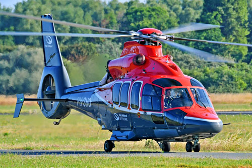 Hélicoptère H155 PH-SHO de Heli Holland Offshore