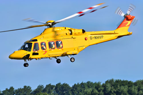 Hélicoptère AW139 G-NHVP de NHV