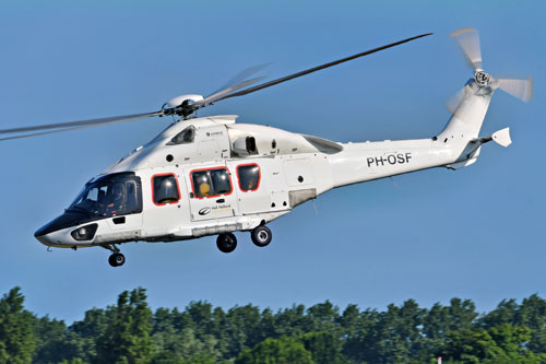 Hélicoptère H175 PH-OSF de Heli Holland Offshore