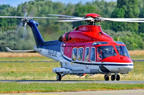 Hélicoptère AW139 PH-EUE de CHC