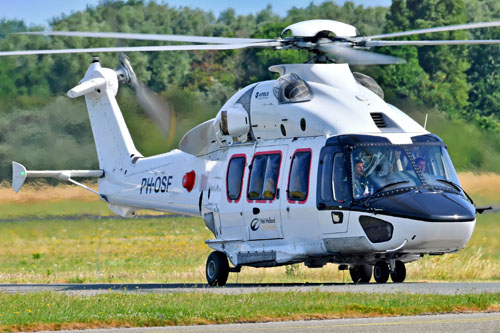 Hélicoptère H175 PH-OSF de Heli Holland Offshore