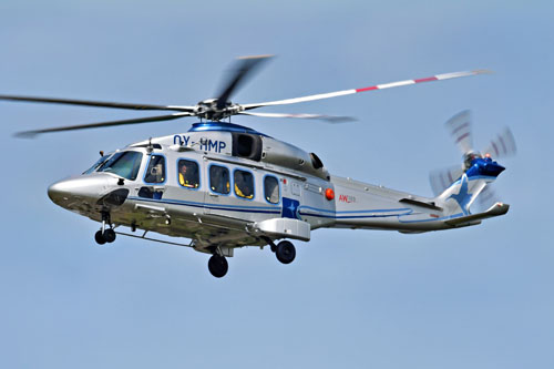 Hélicoptère AW189 OY-HMP BEL AIR