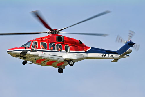 Hélicoptère AW189 PH-EUL de CHC