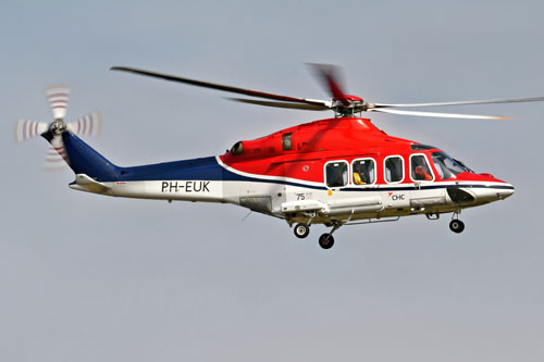 Hélicoptère AW139 PH-EUK de CHC