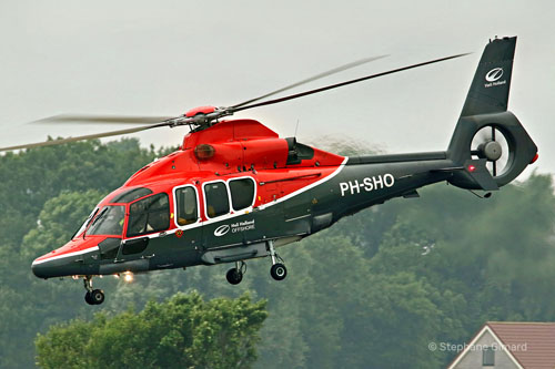 Hélicoptère H155 PH-SHO de Heli Holland Offshore