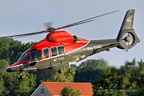 Hélicoptère H155 PH-SHO de Heli Holland Offshore