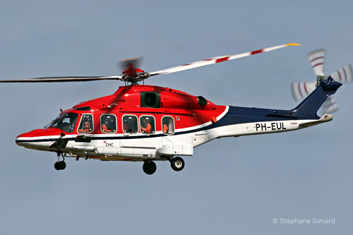 Hélicoptère AW189 PH-EUL de CHC