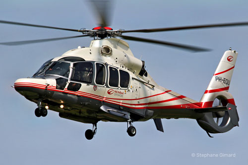 Hélicoptère H155 PH-EQU de Heli Holland Offshore