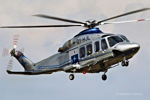 Hélicoptère AW139 OY-HJL BEL AIR