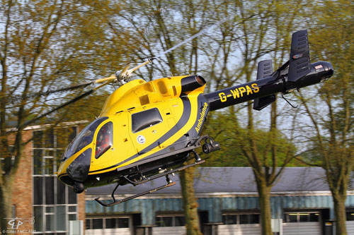 Hélicoptère MD900 Police et secours, à Devizes