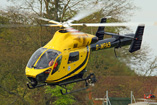 Hélicoptère MD900 Police et secours, à Devizes