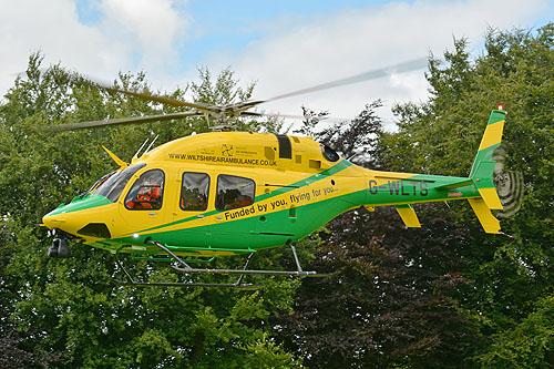 Hélicoptère Bell 429 G-WLTS