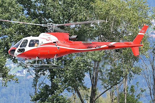 Hélicoptère H125 HB-ZNI de SWISS HELICOPTER