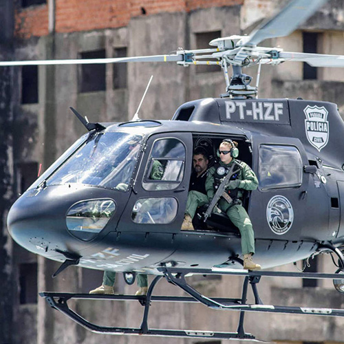 Hélicoptère HB350 B2 Esquilo PT-HZF de la Police Civile du Brésil (Polizia Civil)