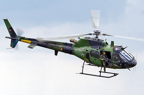 Hélicoptère AS550 Fennec de l'Armée du Danemark