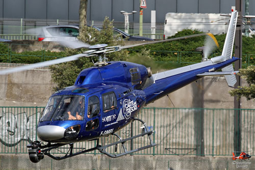 Hélicoptère AS355 N Ecureuil F-GMBL de HDF