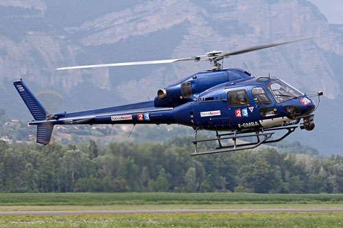 Hélicoptère AS355 N Ecureuil F-GMBA de HDF