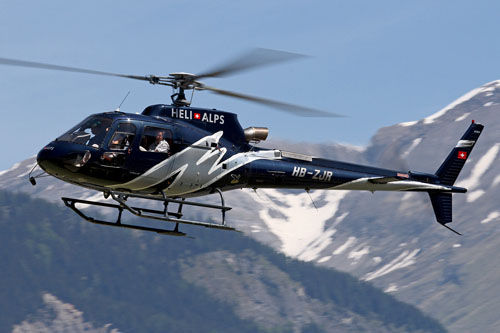 Hélicoptère H125 HB-ZUT d'AIR GLACIERS