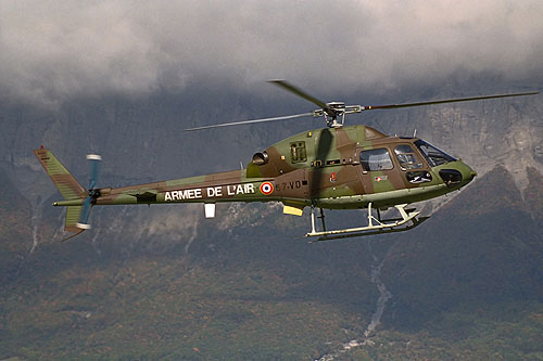 Hélicoptère AS555 Fennec de l'Armée de l'Air française