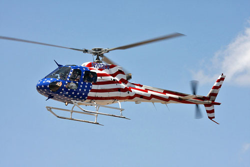 Hélicoptère AS350 B2 Ecureuil N703LV de LAS VEGAS HELICOPTERS, Boulder, USA