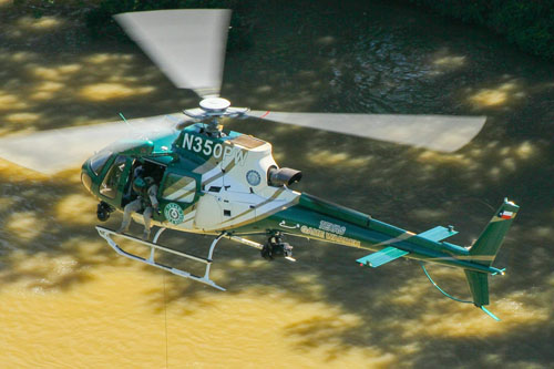 Hélicoptère H125 N350PW de Texas Park & Wildlife Department