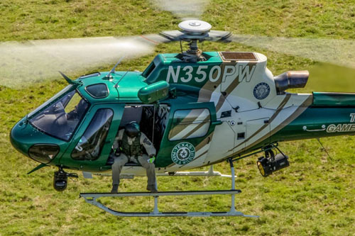 Hélicoptère H125 N350PW de Texas Park & Wildlife Department