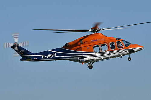 Hélicoptère AW139 D-HHSH de Heli Service