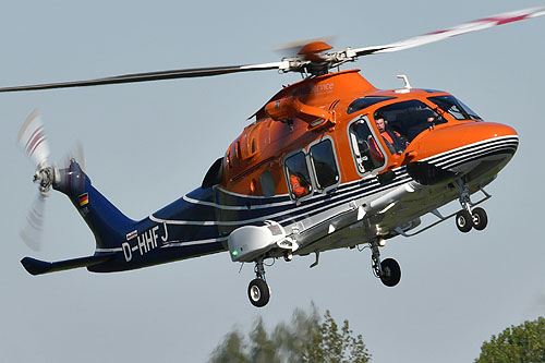 Hélicoptère AW169 D-HHFJ de Heli Service