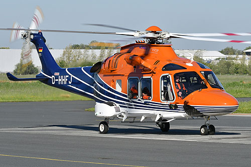 Hélicoptère AW169 D-HHFJ de Heli Service