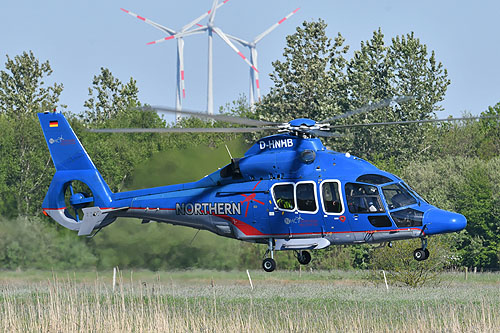 Hélicoptère H155 D-HNHB de NHC Northern Helicopter