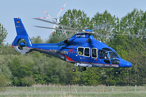 Hélicoptère H155 D-HNHB de NHC Northern Helicopter