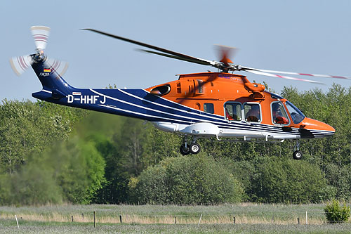 Hélicoptère AW169 D-HHFJ de Heli Service