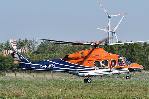 Hélicoptère AW139 D-HHSH de Heli Service